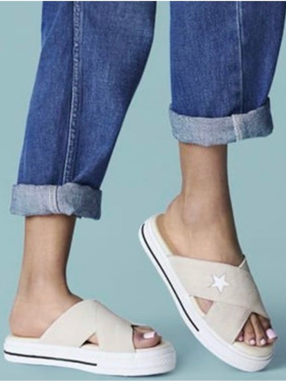 CONVERSE All Star Women’s Slide Sandal Size 7